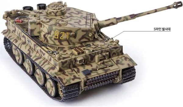 1/35 German Tiger-I Ver. Early (Operation Citadel) Tank Maketi Maketi, Academy 13509 - Görsel 3