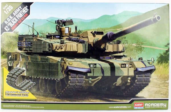 1/35 Güney Kore K2 ( Kara Panter ) Tank Maketi, Academy 13511