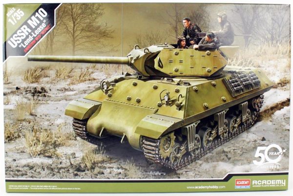 1/35 USSR M10 (Lend-Lease) Tank Maketi, Academy 13521