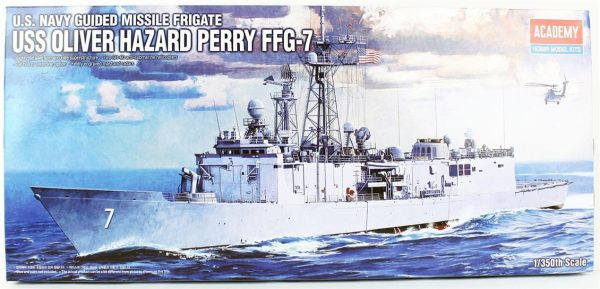 1/350 USS Oliver Hazard Perry (FFG-7) Gemisi Maketi, Academy 14102