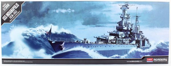1/350 U.S.S. CA-35 Indianapolis Gemisi Maketi, Academy 14107