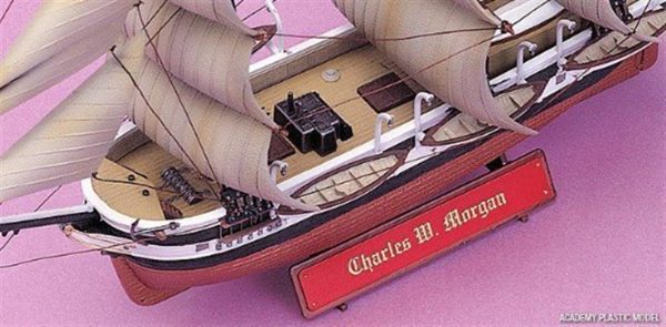 1/200 New Bedford Whaler Yelkenli Gemisi Maketi, Academy 14204 - Görsel 4