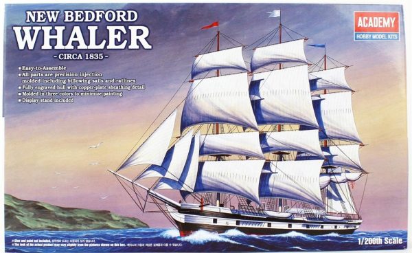 1/200 New Bedford Whaler Yelkenli Gemisi Maketi, Academy 14204