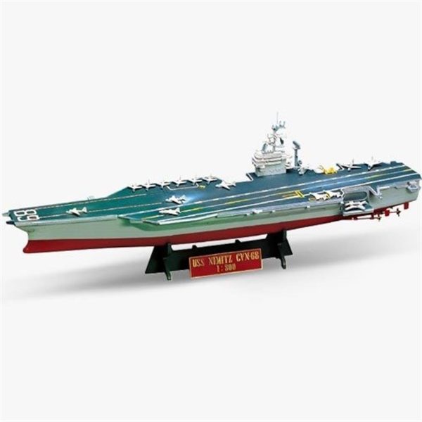 1/800 ABD Donanması CVN-68 Nimitz Uçak Gemisi Maketi, Academy 14213 - Görsel 3