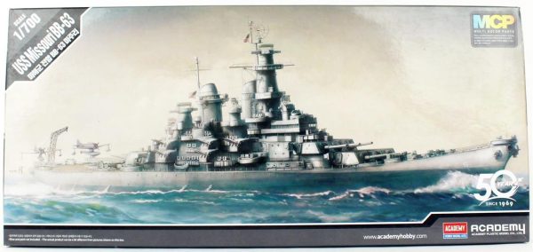 1/700 USS Missouri BB-63 Gemisi Maketi, Academy 14222