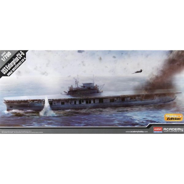 1/700 USS Enterprise CV-6 Gemisi Maketi, Academy 14224