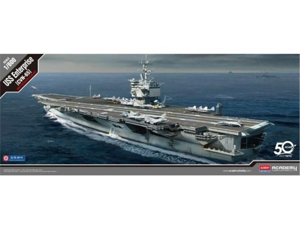 1/600 USS Enterprise CVN-65 Gemisi Maketi, Academy 14400