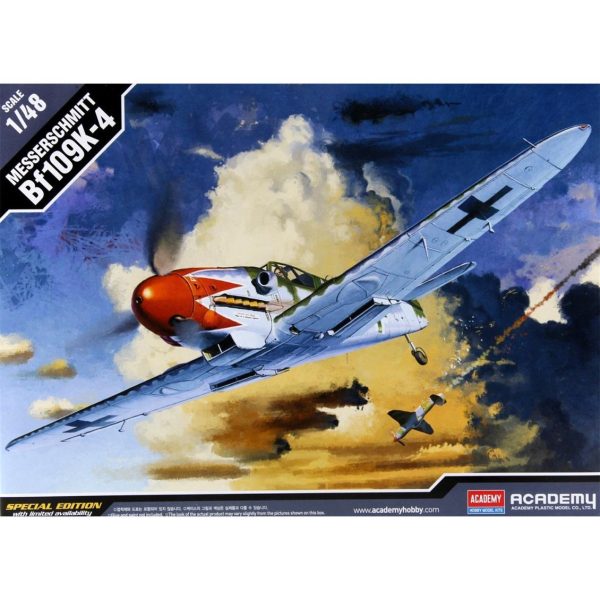 1/48 Messerschmitt Bf109K-4 Uçak Maketi, Academy 12228