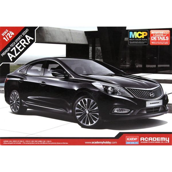 1/24 Hyundai Grandeur HG Azera Binek Aracı Maketi, Academy 15121