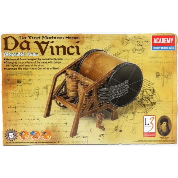 Da Vinci Mekanik Davulu Maketi, Academy 18138