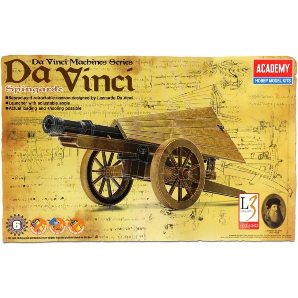 Da Vinci Spingarde Topu Maketi, Academy 18142