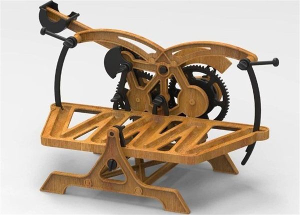 Da Vinci Toplu Saat Tasarımı Maketi, Academy 18174 - Görsel 3