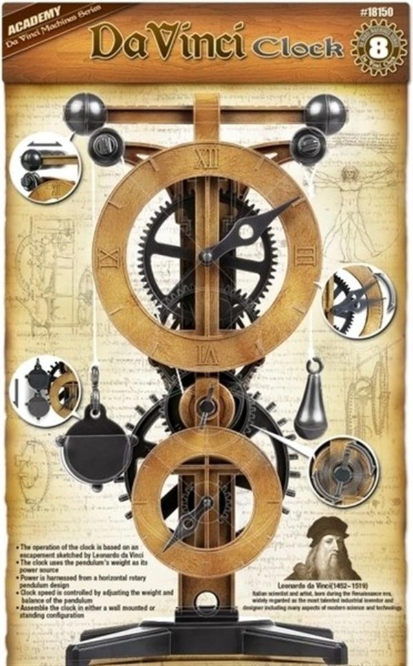 Da Vinci Saat Tasarımı Maketi, Academy 18150