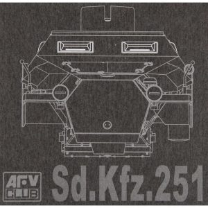 1/35 Sd. Kfz.251 Şeffaf Periskop Maketi, AFV Club AC35005