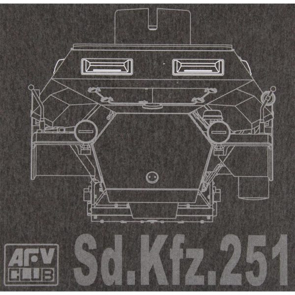 1/35 Sd. Kfz.251 Şeffaf Periskop Maketi, AFV Club AC35005