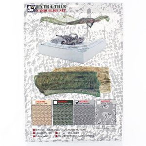 1/35 Kamuflaj Ağı ( Kış ) 181x255 mm., AFV Club AC35021