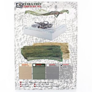 1/35 Kamuflaj Ağı ( JGSDF Kış ) 181x255 mm., AFV Club AC35022