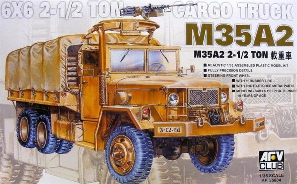 1/35 M35A2 1/2 Ton Askeri Kamyon Maketi, AFV Club 35004