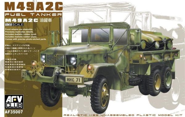 1/35 M49A2C Fuel Yakıt Tankeri Maketi, AFV Club 35007
