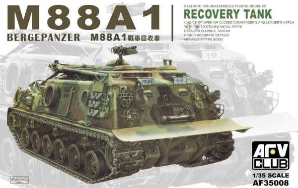 1/35 M88 A1 Recovery Tank Maketi, AFV Club 35008
