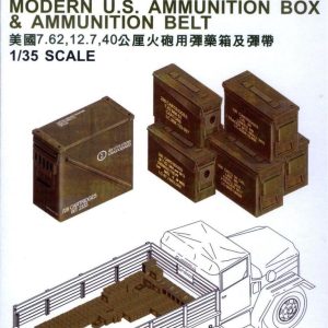 1/35 Cal.30/Cal.50/40mm Ammo Box Mühimmat Sandığı Maketi, AFV Club AF35035