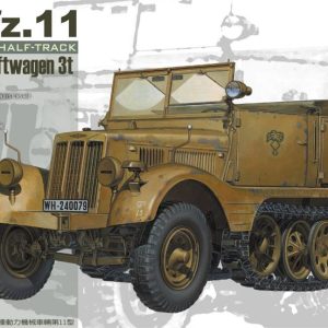 1/35 Sdkfz11 3 Ton Yarı Paletli Kamyon Maketi, AFV Club 35040