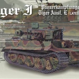 1/35 Sdkfz.181 Tiger I (Late Type) Tank Maketi, AFV Club 35079