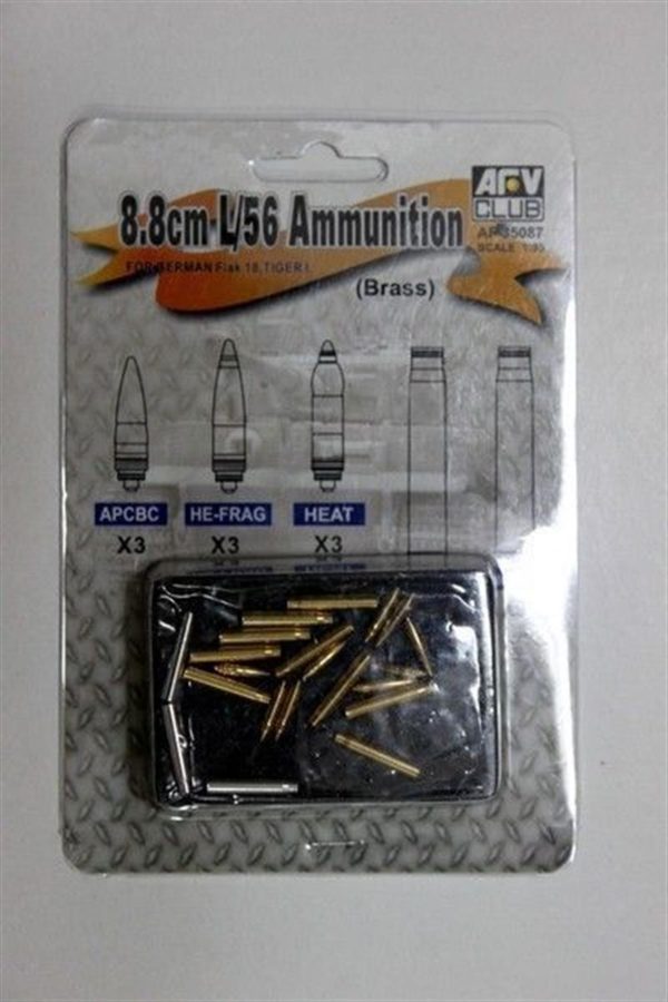 1/35 8.8cm L/56 Cephane Seti Maketi, AFV Club AF35087