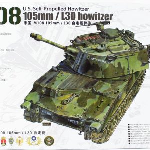 1/35 M108 105mm Kundağı Motorlu Tankı Maketi, AFV Club 35108
