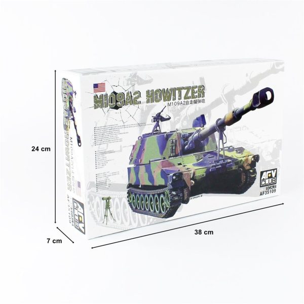 1/35 M109A2 HOWITZER Hedefleme Cihazlı Obüs Tankı Maketi, AFV Club 35109 - Görsel 5