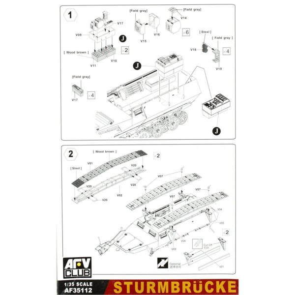 1/35 Sd.Kfz. 251/7 Ausf.C Erken Dönem Yarı Paletli Zırhlı Araç Maketi, AFV Club AF35112 - Görsel 4