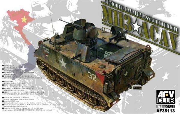1/35 M113A1 ACAV Tank Maketi, AFV Club 35113