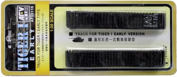 1/35 Track for Tiger I Early Version Palet Seti Maketi, AFV Club AF35115