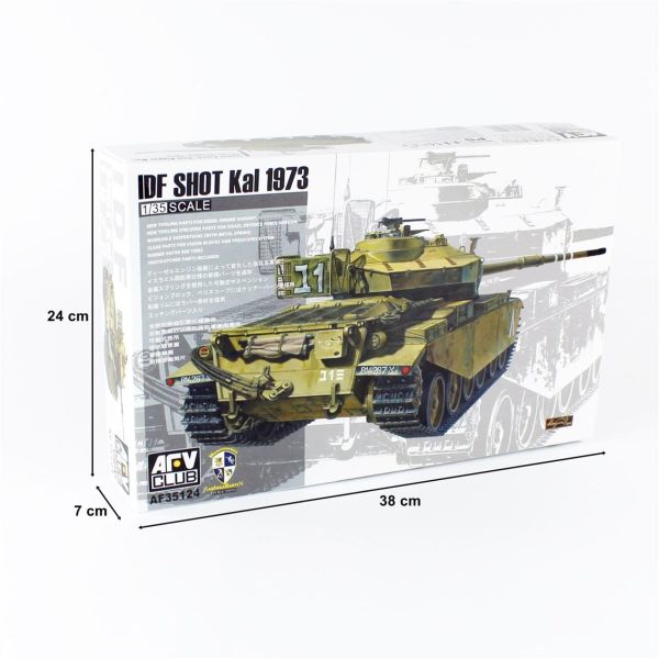 1/35 IDF SHOT Kal 1973 Tankı Maketi, AFV Club 35124 - Görsel 3