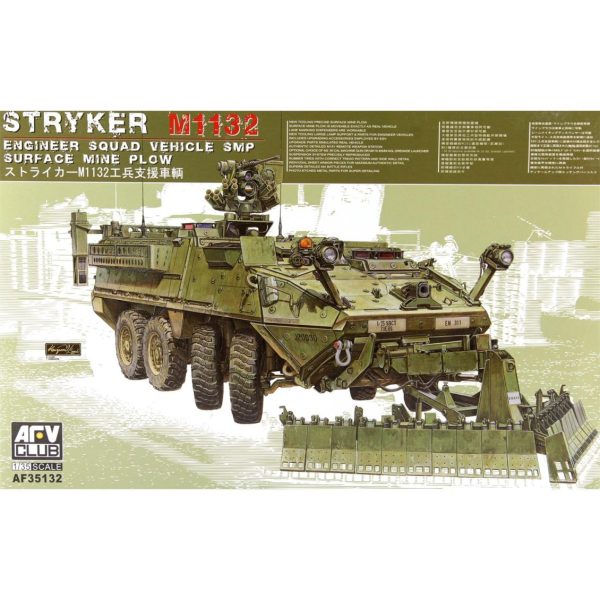 1/35 Stryker M1132 Engineer Squad Vehicle Maketi, AFV Club 35132