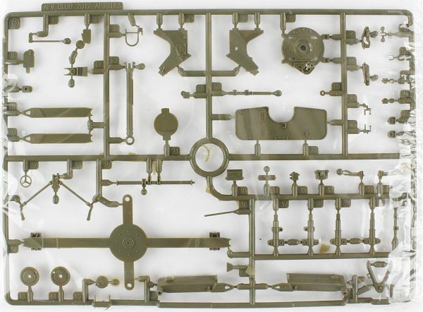 1/35 BOFORS 40mm Automatic M1 Topu Maketi, AFV Club 35163 - Görsel 2