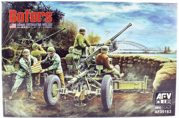 1/35 BOFORS 40mm Automatic M1 Topu Maketi, AFV Club 35163