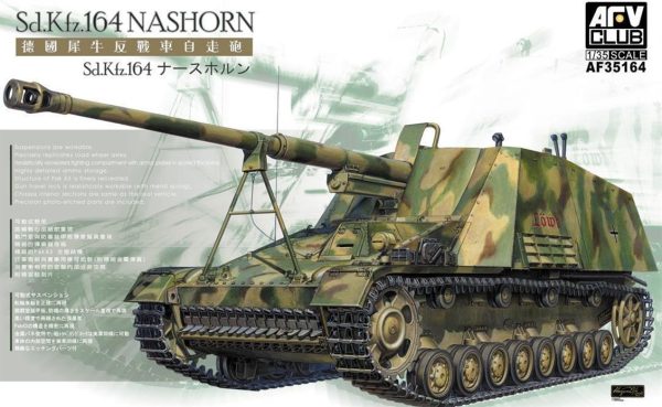 1/35 Sdkfz. 164 Nashorn Tank Avcısı Maketi, AFV Club 35164