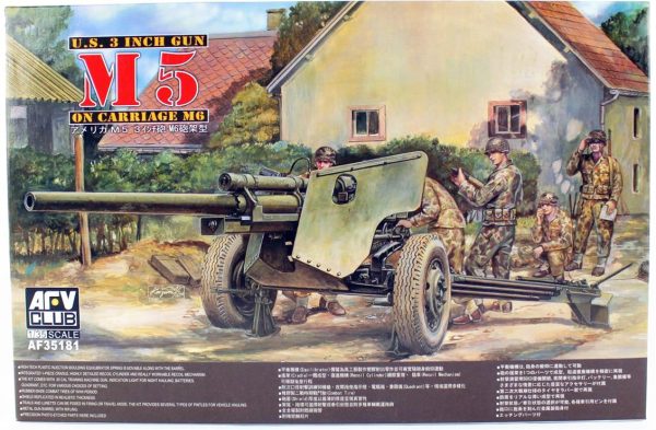 1/35 105mm HOWITZER M5 Arabalı M6 Topu Maketi, AFV Club 35181
