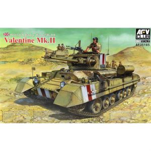 1/35 British Infantry Tank Mk.III Valentine Mk.II Tank Maketi, AFV Club 35185
