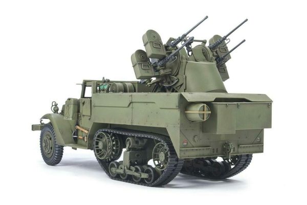 1/35 M16 Yarı Paletli Uçaksavar Maketi, AFV Club 35203 - Görsel 4