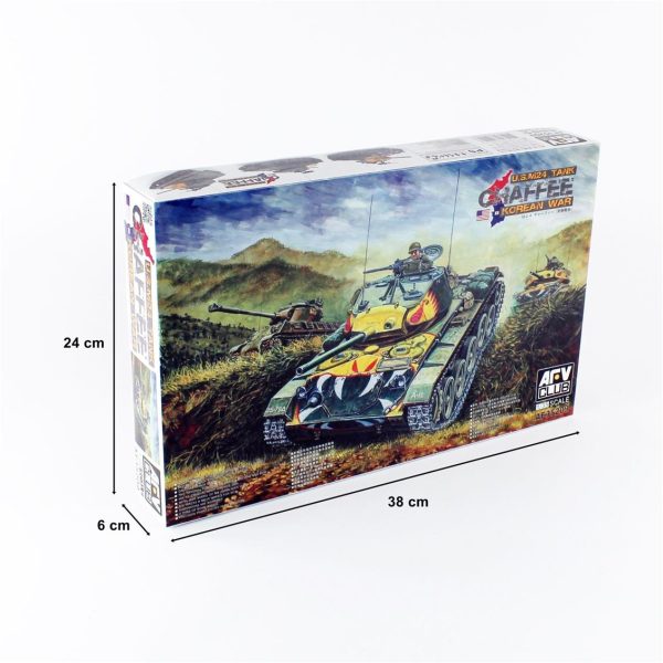 1/35 M24 Chaffee (Korea Savaşı) Tankı Maketi, AFV Club 35209 - Görsel 5