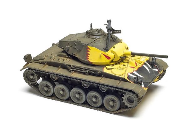 1/35 M24 Chaffee (Korea Savaşı) Tankı Maketi, AFV Club 35209 - Görsel 3
