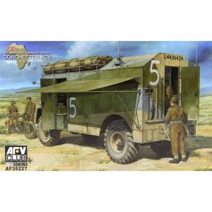1/35 AEC Armoured Command Vehicle Dorchester ACV Askeri Araç Maketi, AFV Club 35227