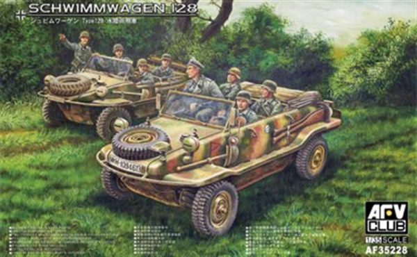 1/35 VW128 Schwimmwagen Askeri Araç Maketi, AFV Club 35228