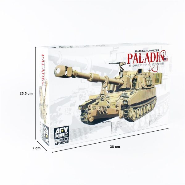 1/35 M109A6 HOWITZER Paladin Obüsü Maketi, AFV Club 35248 - Görsel 5