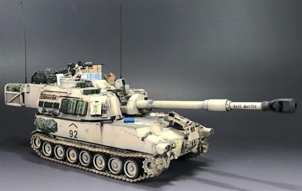 1/35 M109A6 HOWITZER Paladin Obüsü Maketi, AFV Club 35248 - Görsel 3