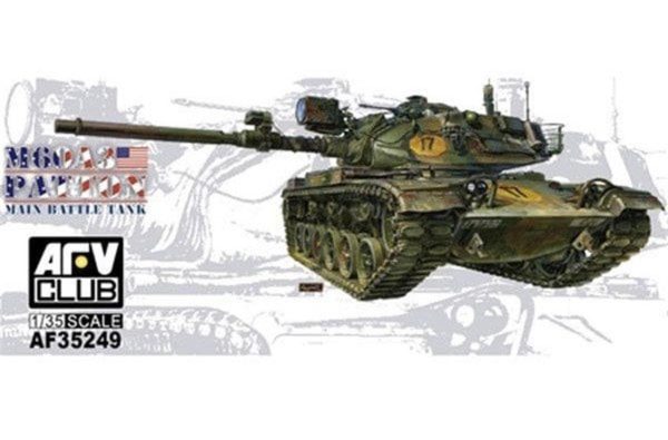 1/35 M60A3/TTS Main Battle Tank Tank Maketi, AFV Club 35249