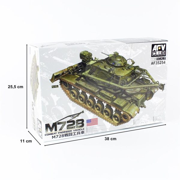 1/35 M728 Kurtarıcı Tankı Maketi, AFV Club 35254 - Görsel 5