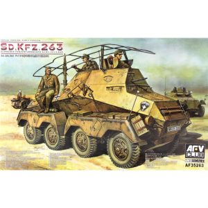 1/35 Schwerer Panzerfunkwagen Sd.Kfz.263 8-Rad Tank Maketi, AFV Club 35263